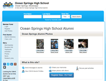 Tablet Screenshot of oceanspringshighschool.org
